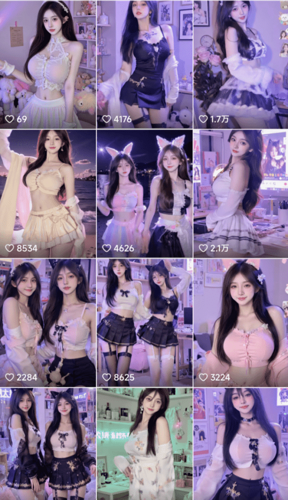 图片[4]-【2025.1.15】6分钟1条AI颜值美女热舞视频，4条视频涨粉1000+保姆级分享-星月项目网